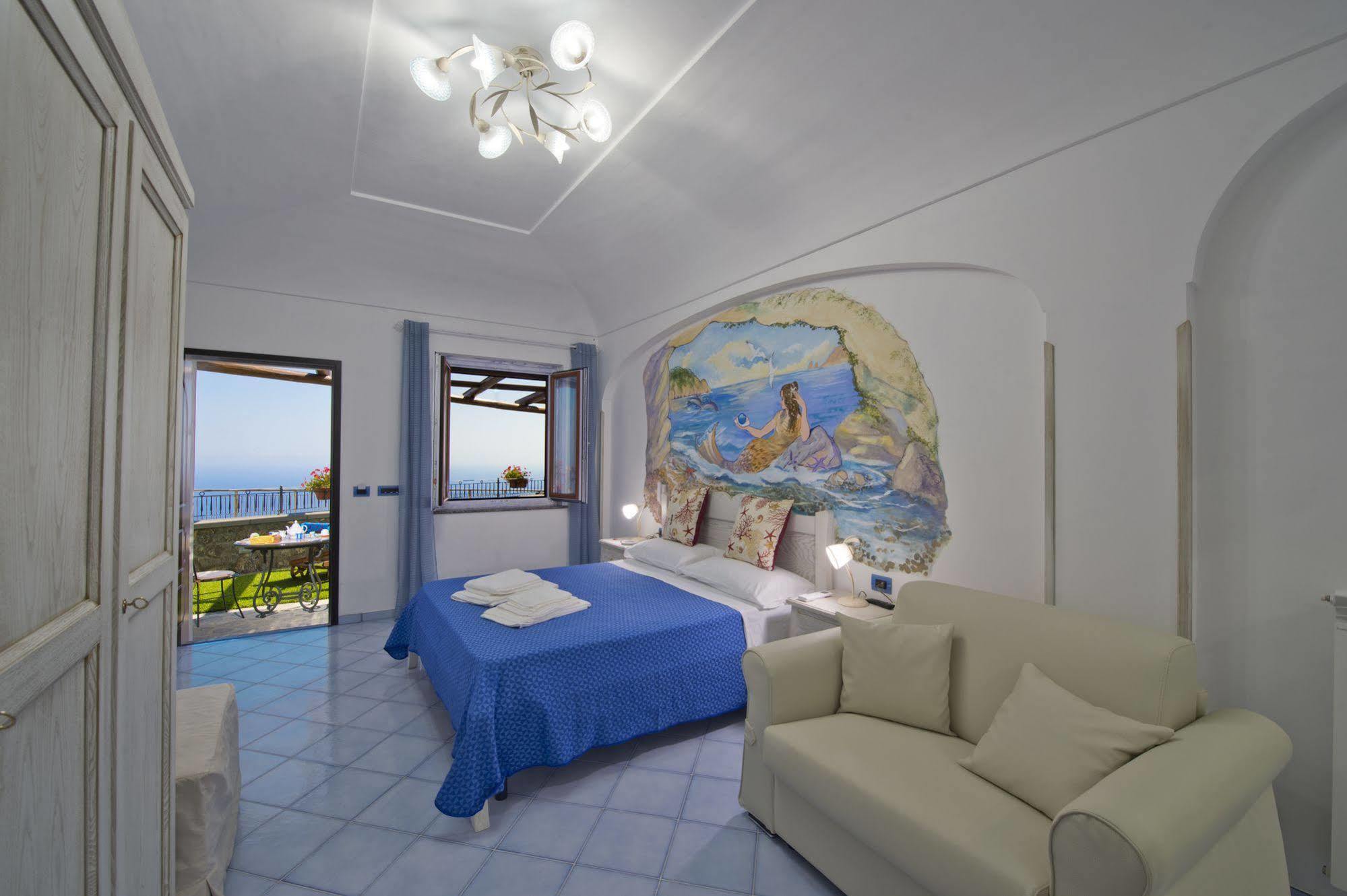 La Mela Blu Bed and Breakfast Furore Exteriör bild