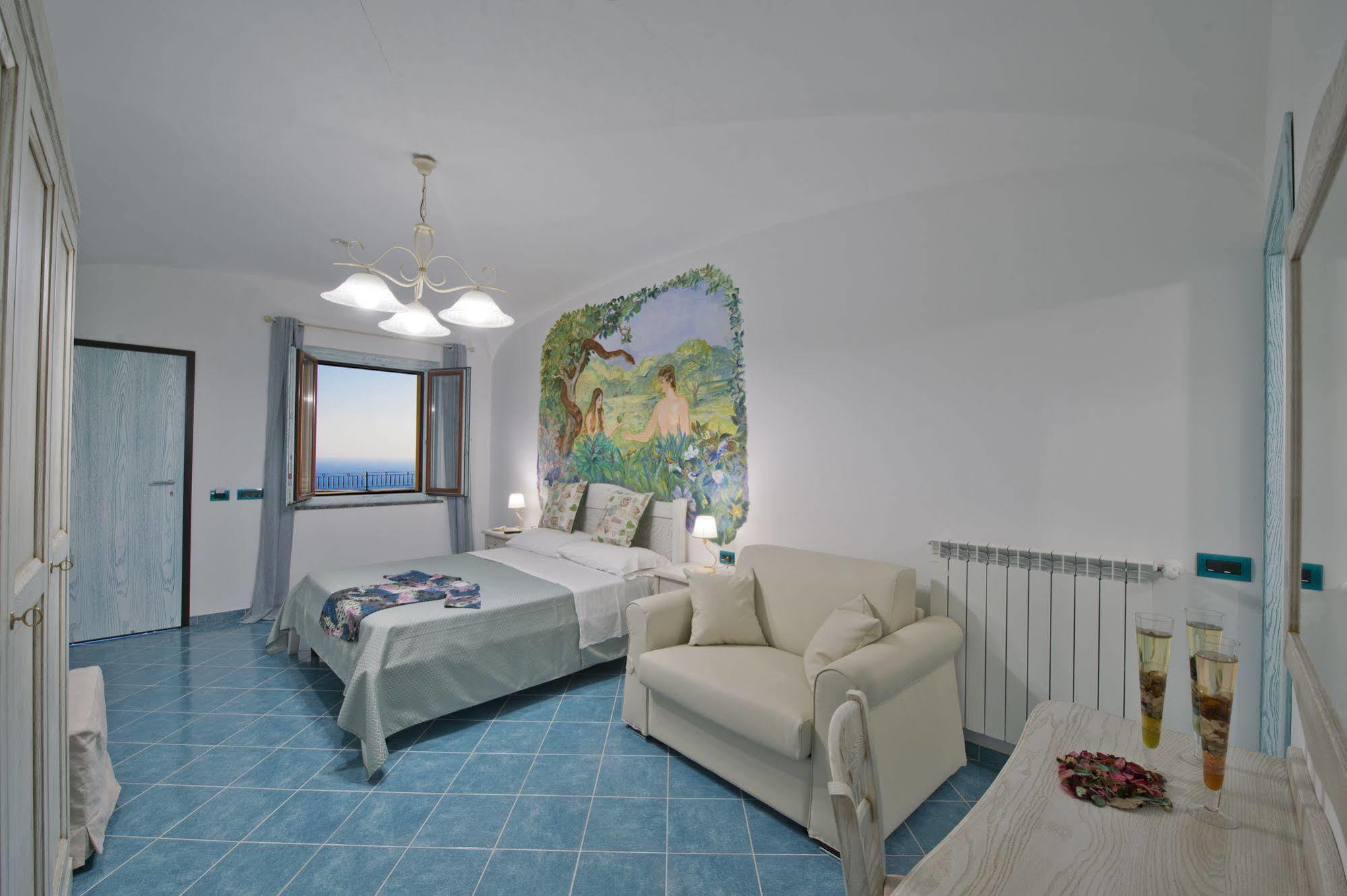 La Mela Blu Bed and Breakfast Furore Exteriör bild